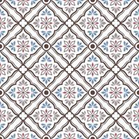 Seamless pattern decorative, flower pattern in vintage mandala style for tattoos, fabrics or decorations and more vector