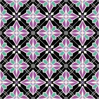 Seamless pattern decorative, flower pattern in vintage mandala style for tattoos, fabrics or decorations and more vector