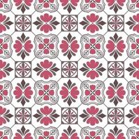 Seamless pattern decorative, flower pattern in vintage mandala style for tattoos, fabrics or decorations and more vector