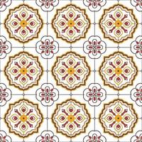 Seamless pattern decorative, flower pattern in vintage mandala style for tattoos, fabrics or decorations and more vector