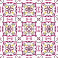 Seamless pattern decorative, flower pattern in vintage mandala style for tattoos, fabrics or decorations and more vector