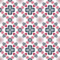 Seamless pattern decorative, flower pattern in vintage mandala style for tattoos, fabrics or decorations and more vector