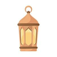 lámpara árabe clásica vector