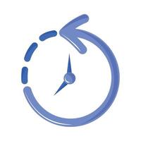 timer clock linear vector