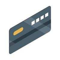 credit card icon vector