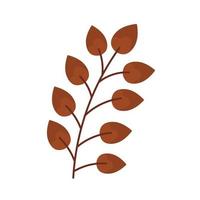 leaf tree icon vector