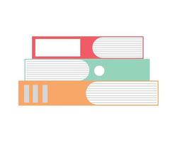 stack of books vector