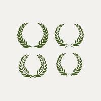 Bundling Laurel Wreath Vector. Vector laurel wreath