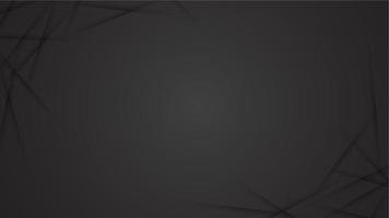 Black abstract background on 3d design vector