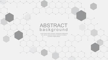 Geometric shape background with modern design vector