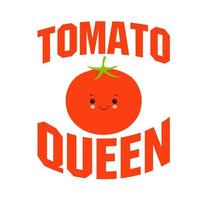 Tomato queen s vector