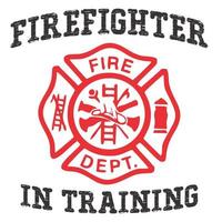 Firefighter in Training vector