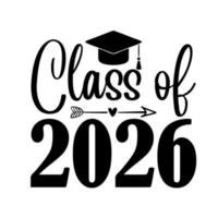 class of 2026 vector