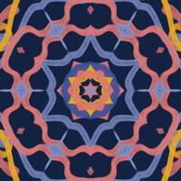 Abstract kaleidoscope background. Beautiful kaleidoscope seamless pattern. Multicolor mosaic texture. Seamless kaleidoscope texture. Unique kaleidoscope design vector