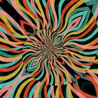 Abstract spiral background. Vector illustration