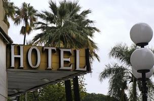 Nice, France, 2019 - Independent hotel, exterior of a hotel photo