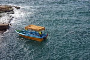 At the coast of Beirut, Lebanon photo