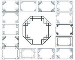 set of chinese frame vector