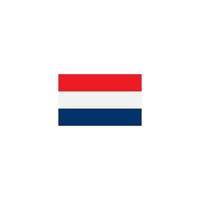 Netherlands flag icon vector