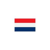 Netherlands flag icon vector