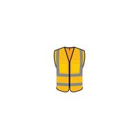 construction worker vest icon. vector