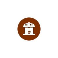 coffee machine icon vector