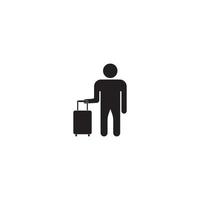 Passenger icon vector illustration symbol design