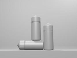 Vape liquid bottle mockup photo