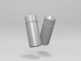 Vape liquid bottle mockup photo