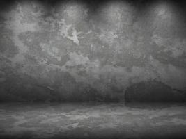 Gray gradient wall. blank studio room. plain studio background photo