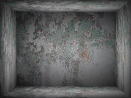 Gray gradient wall. blank studio room. plain studio background photo