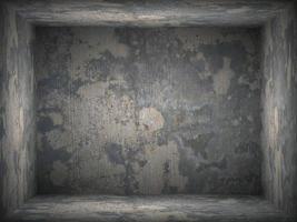 Gray gradient wall. blank studio room. plain studio background photo