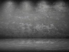 Gray gradient wall. blank studio room. plain studio background photo