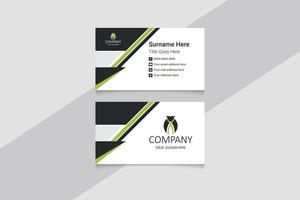 Business card design template vector