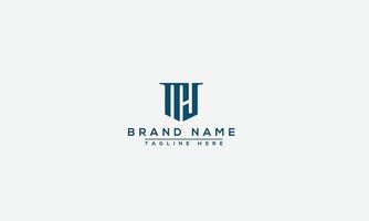 MJ Logo Design Template Vector Graphic Branding Element.