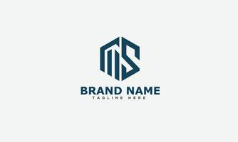 WS Logo Design Template Vector Graphic Branding Element.