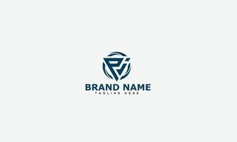 PI Logo Design Template Vector Graphic Branding Element.