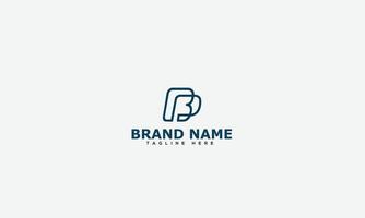 BP Logo Design Template Vector Graphic Branding Element.