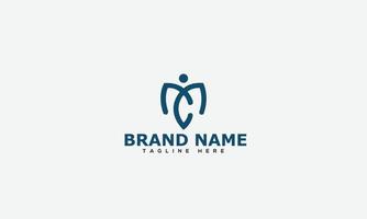 MC Logo Design Template Vector Graphic Branding Element