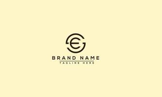 SE Logo Design Template Vector Graphic Branding Element.