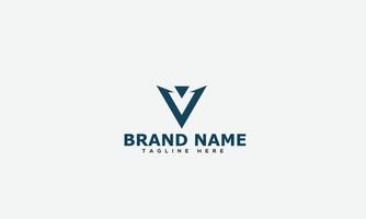 V Logo Design Template Vector Graphic Branding Element.