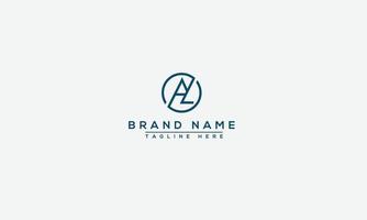 AL Logo Design Template Vector Graphic Branding Element.