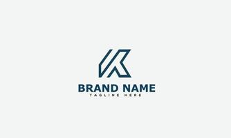 K Logo Design Template Vector Graphic Branding Element