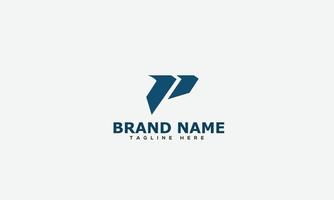 P Logo Design Template Vector Graphic Branding Element.