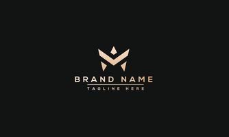 MV Logo Design Template Vector Graphic Branding Element