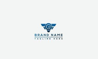 elemento de marca gráfico vectorial de plantilla de diseño de logotipo g vector