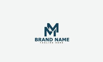 MM Logo Design Template Vector Graphic Branding Element.