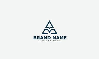 MA Logo Design Template Vector Graphic Branding Element.