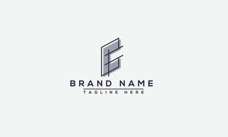 CF Logo Design Template Vector Graphic Branding Element.