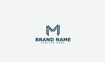 MM Logo Design Template Vector Graphic Branding Element.